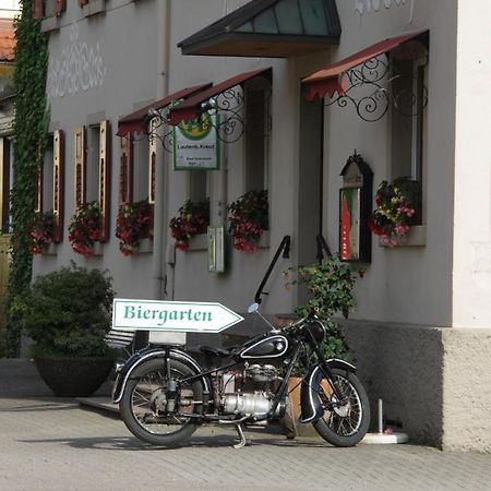 ガストホフ&ペンション ズム クレウズ ホテル Lautenbach エクステリア 写真